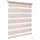Doppelrollo Klemmfix 100 150 Holzlook Natur