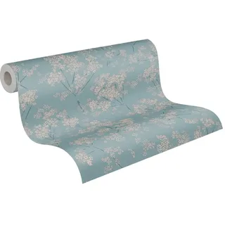 A.S. Création Vliestapete 10,00 m x 0,64 m 395485 Beige/Blau/Türkis