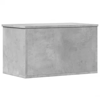 Truhe Betongrau 60x35x35 cm Holzwerkstoff - Grau