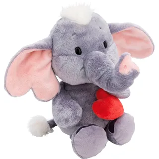 NICI Love Elefant 48 cm grau
