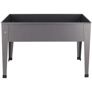 Esschert Design Kinderhochbeet Metall 45 x 45 x 45 cm Anthrazit
