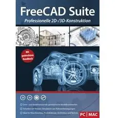 Bild von Markt & Technik 1900433 FreeCAD Suite Vollversion, 1 Lizenz Windows CAD-Software