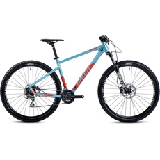 Bild Mountainbike »Kato Essential AL«, 24 Gang, Shimano, Acera RD-M360 Schaltwerk, Kettenschaltung, für Damen und Herren, Kettenschaltung, blau