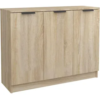 vidaXL Sideboard 90,5 x 70 x 30 cm Braun