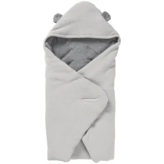 Avelia Einschlagdecke , Grau , Textil , 100x110 cm , Textiles Vertrauen - Oeko-Tex®, Gots , Schlafen, Babybettausstattung, Babyschlafsäcke