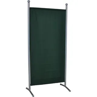 Angerer Stellwand 178 x 82 cm, Sicht- & Sonnenschutz, Raumtrenner, Innen & Outdoor Büro Balkon/Terrasse, Schlafzimmer, Garten, Made in Germany, waschbare Bezüge, Polyacryl grün
