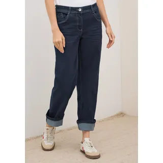 Cecil Straight-Jeans »Style NEELE Straight« im Loose Fit, blau