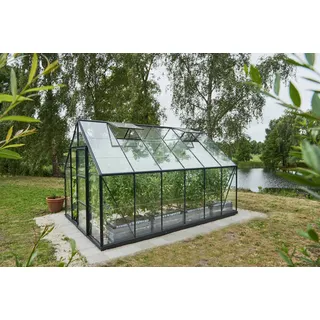 Juliana Universal 128 Alu Schwarz Blankglas 3 mm 9,9 m2