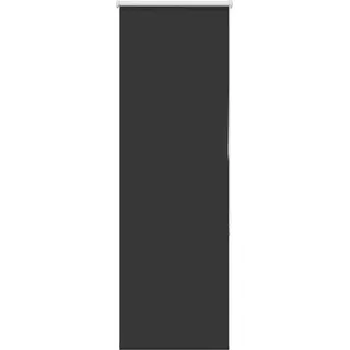 vidaXL Verdunkelungsrollo Schwarz 55x175 cm Stoffbreite 50,7 cm - Schwarz