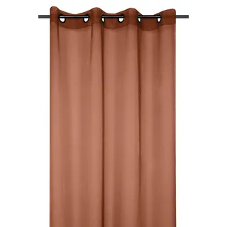 Lovely Casa – Voile – Modell Monna – Terrakotta – 140 x 280 cm – 100% Polyester