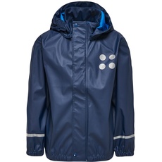 Bild von Wear Jungen Jonathan 101-RAIN Jacket Regenjacke, Blau (Dark Navy 589), 116