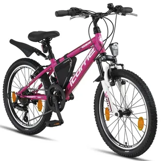 Licorne Bike Guide Premium 26 Zoll rosa/weiß