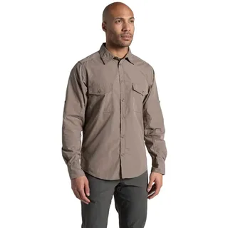 Craghoppers Langarmhemd Braun L