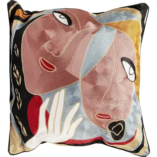Kare Art Line Two Face 50 x 50 cm Mehrfarbig