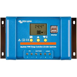 Victron Energy Blue-Solar PWM-LCD&USB 12|4V-10A