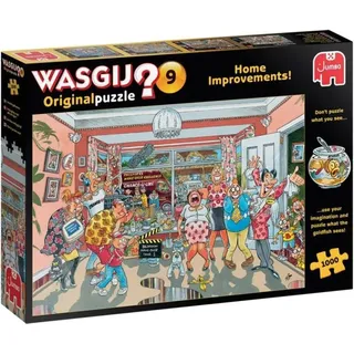 JUMBO Spiele Jumbo Wasgij Original 9-home Home Impovements 1000 Pieces Puzzle One Size