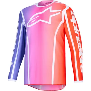 Alpinestars Fluid Apex Motocross Jersey, mehrfarbig, L