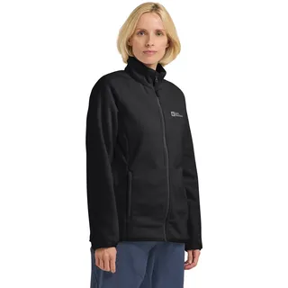 Jack Wolfskin Moonrise Fleecejacke Damen Schwarz S