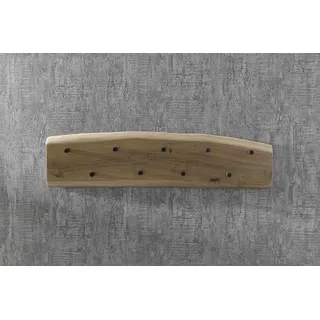 SIT Möbel Wandgarderobe Albera 99 x 22,5 x 5,6 cm Akazie Natur