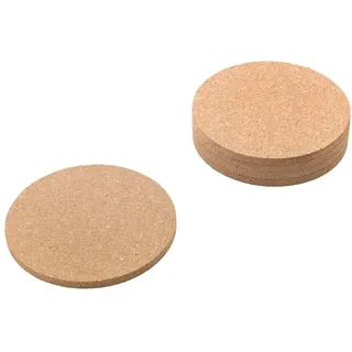 Metaltex Kork-Untersetzer – 9 cm 6er-Set