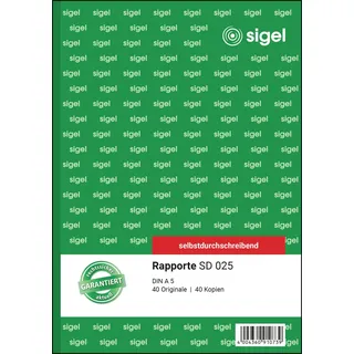 Sigel Rapport Formularbuch SD025