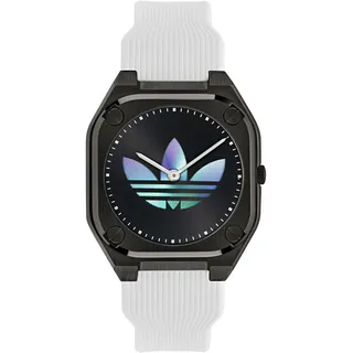 adidas Originals »CITY TECH THIN« Armbanduhr,Herrenuhr,Damenuhr,Silikonarmband,wasserabweisend bis 5 bar,