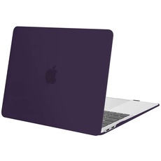 MOSISO Hülle Kompatibel mit MacBook Air 13 Zoll 2022 2021 2020 2019 2018 A2337 M1 A2179 A1932 Retina Display mit Touch ID, Schützend Plastik Hartschale Schutzhülle Cover, Lavendel Lila
