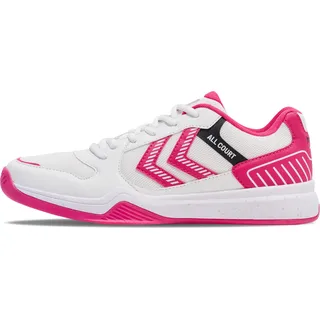Hummel All Court - weiß/rosa, Größe:38.5