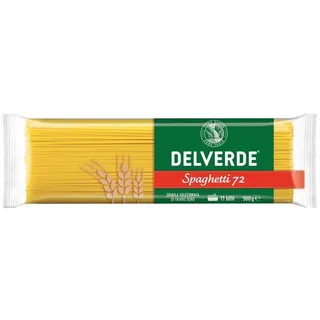 delverde Spaghetti 72 Pasta spaghetti aus Hartweizengrieß 500g