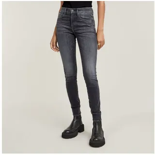 G-Star 3301 Skinny Jeans Faded Black Magnet 28 30