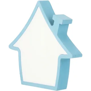 Kindertischleuchte , Blau , Kunststoff, Holzwerkstoff , 3.5x24x27 cm , RoHS, Europäischer Sicherheitsstandard , einfach zu transportieren , Lampen & Leuchten, Innenbeleuchtung, Kinderzimmerlampen, Kindertischleuchten