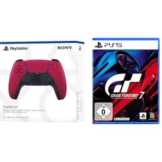 DualSense Wireless Controller Cosmic Red + Gran Turismo 7 | Standard Edition [PlayStation 5]