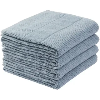 SCHIESSER Turin Handtuchset 5-tlg. blau