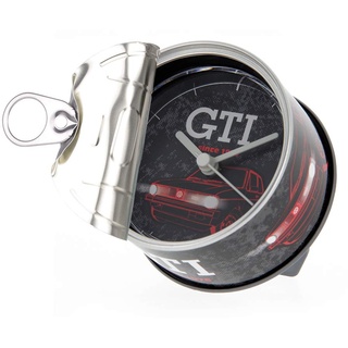 BRISA VW Collection - Volkswagen GTI Tisch-Uhr, Magnet-Uhr, MyClock auch personalisierbar, Foto-Geschenk (Since 1976)