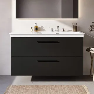 Ideal Standard i.life B Waschtischunterschrank 100 cm mit 2 Auszügen, asymmetrisch rechts