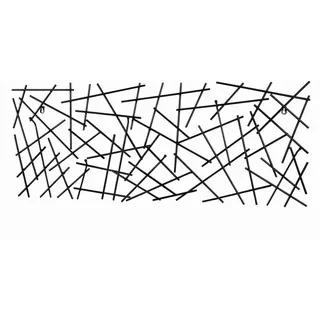 Wandgarderobe , Anthrazit , Metall , 100x40x5 cm , Garderobe, Garderobenpaneele, Wandgarderobe