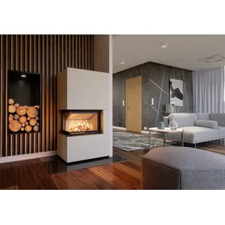 Hajduk Kaminbausatz Brilliant Corner mit Smart 2PXLTh / 2LXLTh | 6,5 kW | Farbwahl