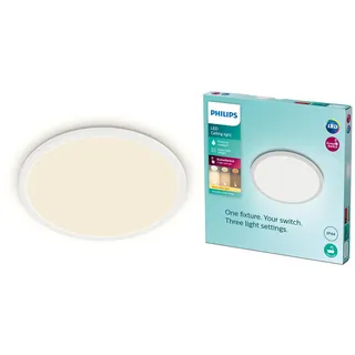 Philips Superslim 3 rund weiß