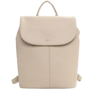 Rucksack EMILY & NOAH "Rucksack E&N Tours RUE 09", Damen, Gr. B/H/T: 34cm x 37cm x 15cm, beige (beige 400), Obermaterial: 70% PVC PVC. 30% Polyurethan PU., Rucksäcke Rucksack