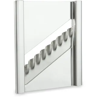 NOVA Gigant Waffel- und Welleneinsatz für 4-fach Gemüsehobel aus Edelstahl in Silber