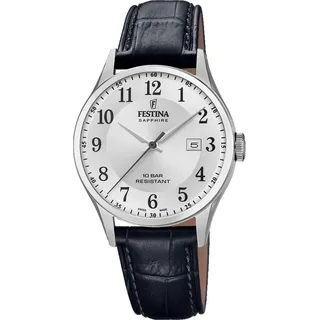 Festina Swiss Made Collection F20007/1 Leder 40,0 mm F20007/1