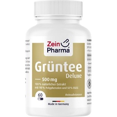 Bild von Grüntee Deluxe 500 mg Kapseln 60 St.