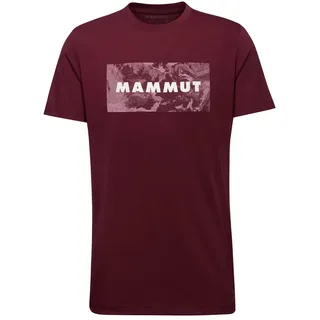 Mammut Trovat Logo Kurzarm-t-shirt - Vin - M