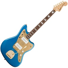 Bild Fender Squier 40th Anniversary Jazzmaster Gold Edition Lake Placid Blue
