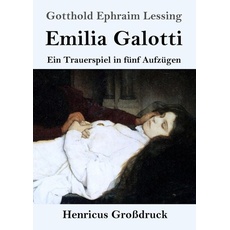 Emilia Galotti (Großdruck)