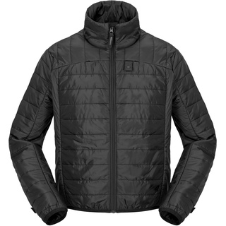 Spidi THERMO LINER, Motorrad-Unterziehjacke, Farbe: Tiefschwarz, Thermo-Motorradjacke für Herren, für Niedrige und Mittlere Temperaturen, Winddicht