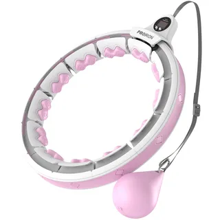 PROIRON Smart/Hula Hoop Reifen Erwachsene, Hullahub Reifen mit Gewicht, Hula Hoop Reifen Kinder, 1,2/1,8kg und 73-98cm Schaumstoff, Einstellbar Hula Hup Reifen