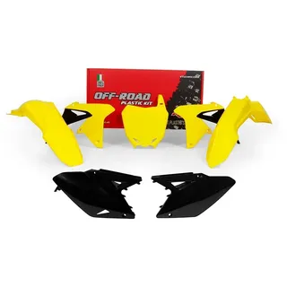 Rtech Suzuki Rm-z450 2008-2017 R-kitrmz-oem-598 Plastikbausatz - Yellow / Black - One Size