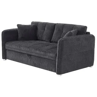 Jockenhöfer Gruppe Schlafsofa »Leon, mit Schlaf- und Relaxfunktion« 3 Breiten und Farben wählbar, inklusive Kissen, schwarz