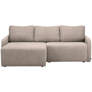 CARRYHOME Ecksofa Taupe, - 217x146 cm,